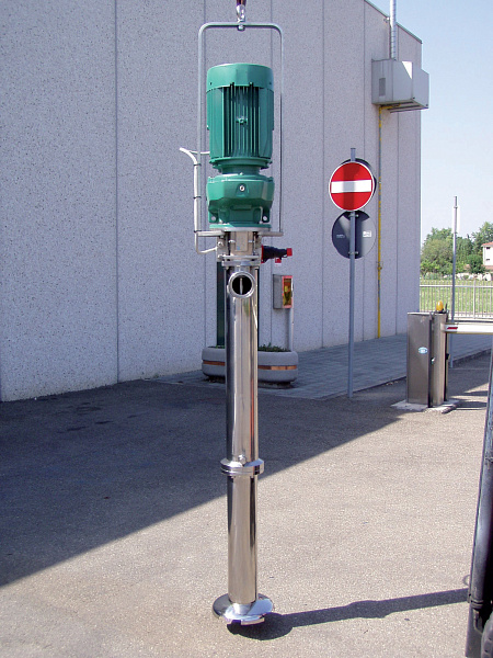 Винтовой вертикальный насос CSF Inox