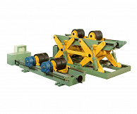 Вращатель с гидравлической регулировкой высоты роликов